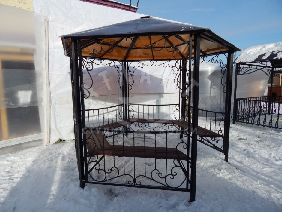 Кованые беседки