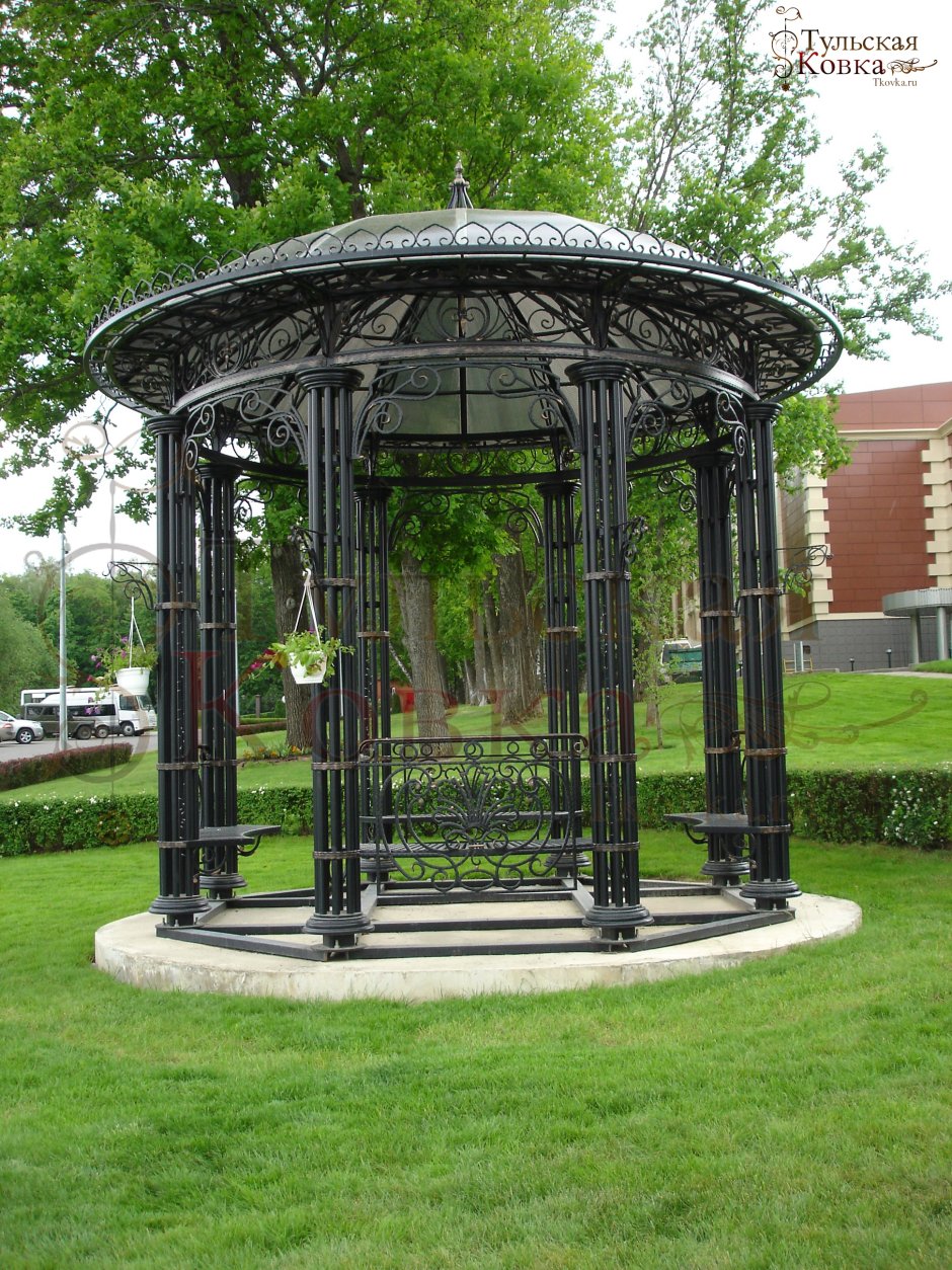 Беседка Ротонда кованная
