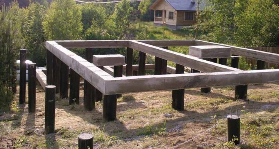 Свайно-ростверковый фундамент