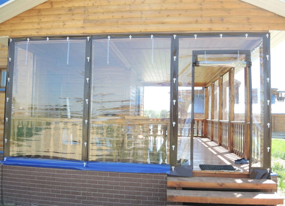 Мягкие окна для террасы