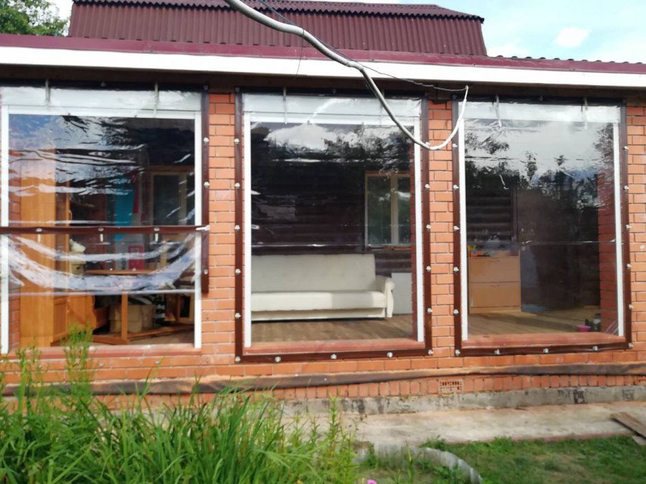 Мягкие окна из пленки ПВХ 700 мкм