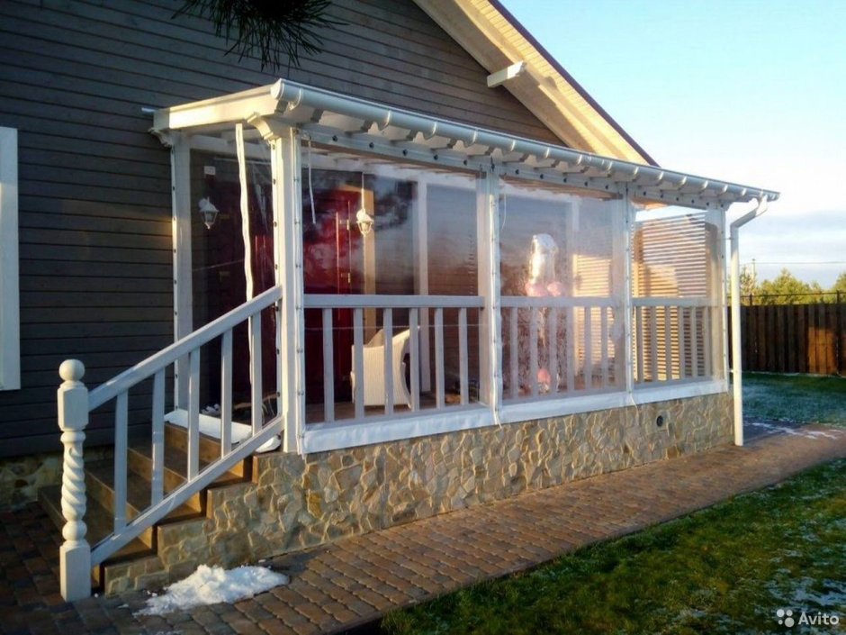 Мягкие окна на балкон