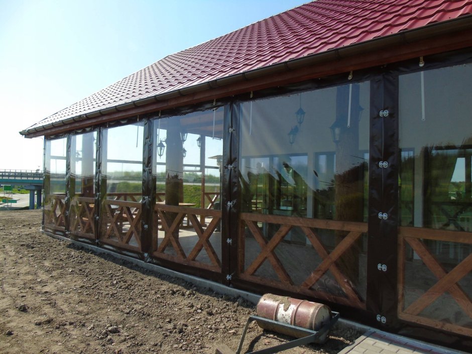 Мягкие окна для беседок