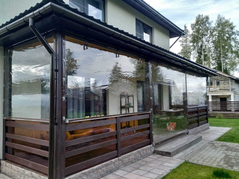 Мягкие окна для веранды