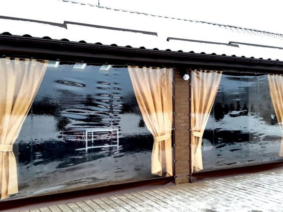 Гибкое стекло для террасы