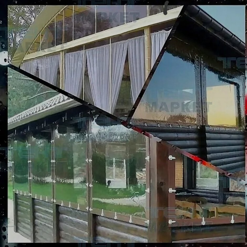 Альтернатива остеклению веранды