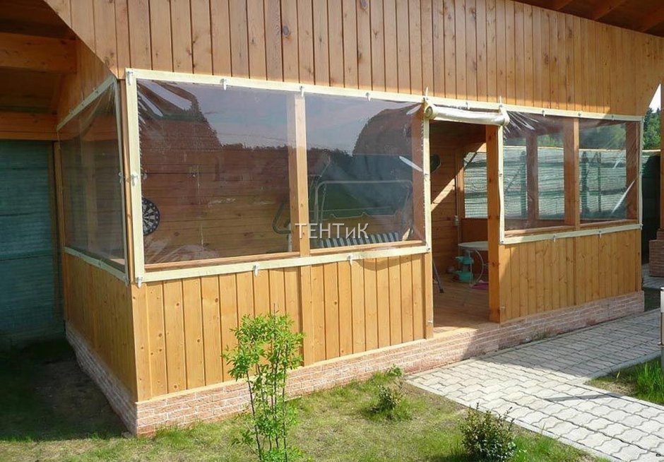 Мягкие окна для веранды