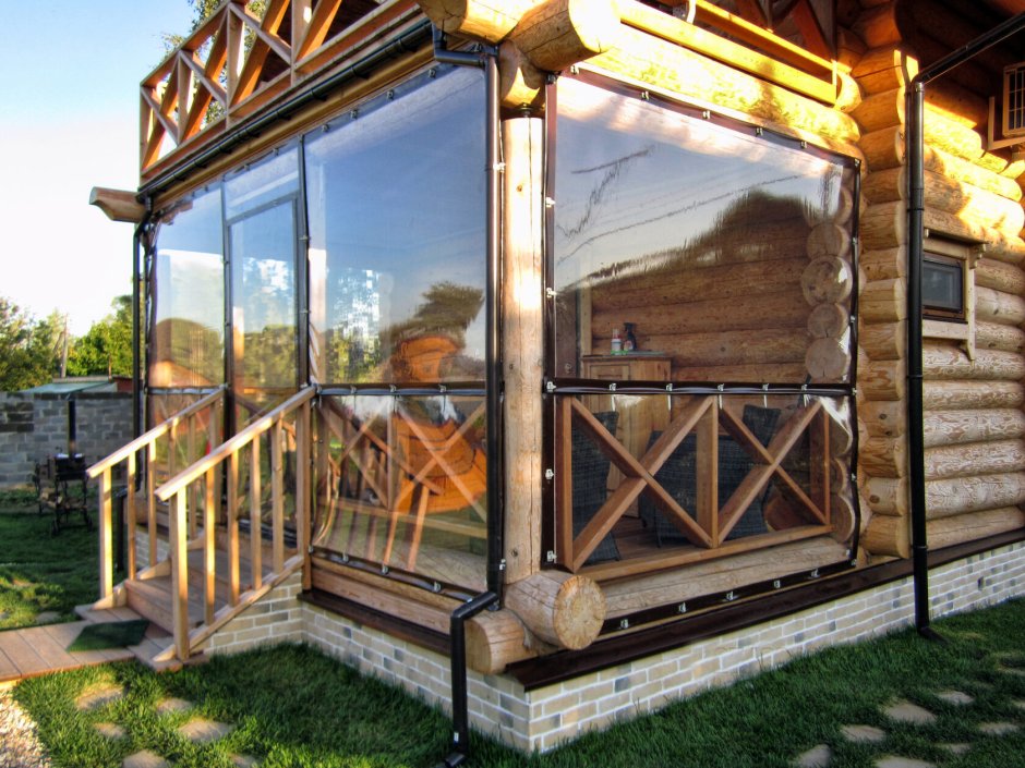 Мягкие окна для веранды