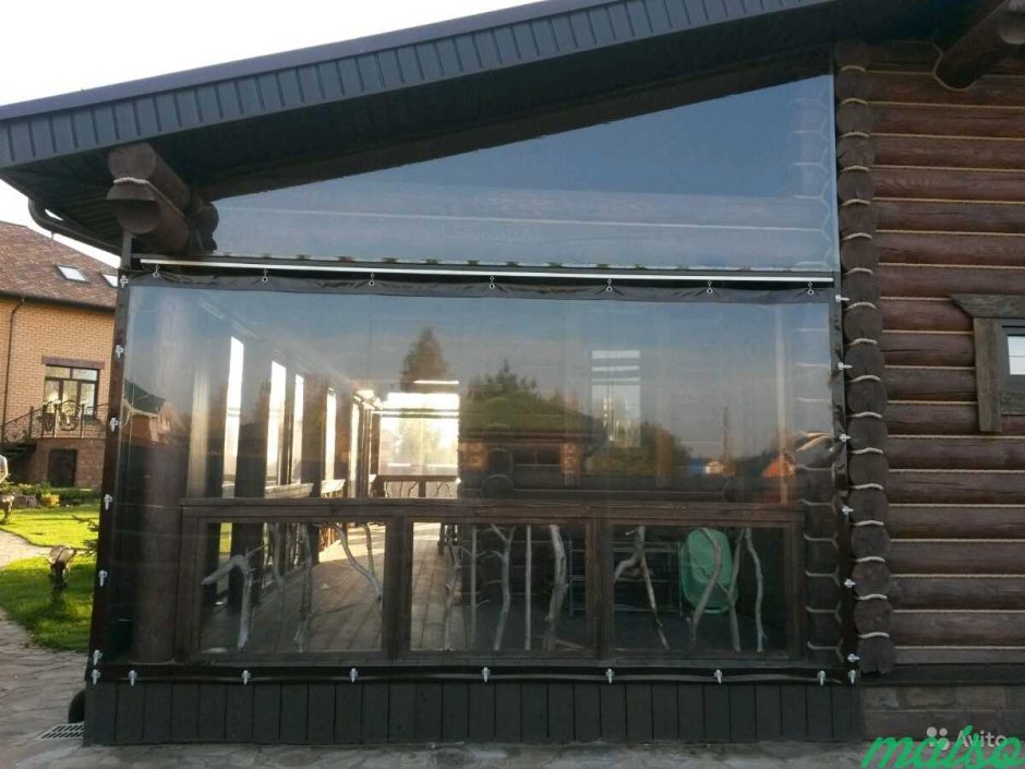 Мягкие окна для веранды