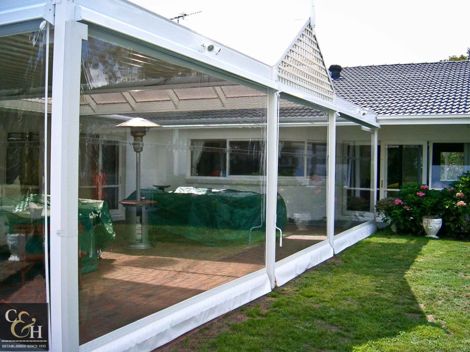 Гибкое стекло для веранды