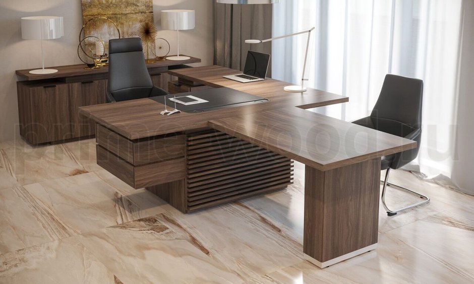 Lrd203.k стол руководителя 200 (эбони)