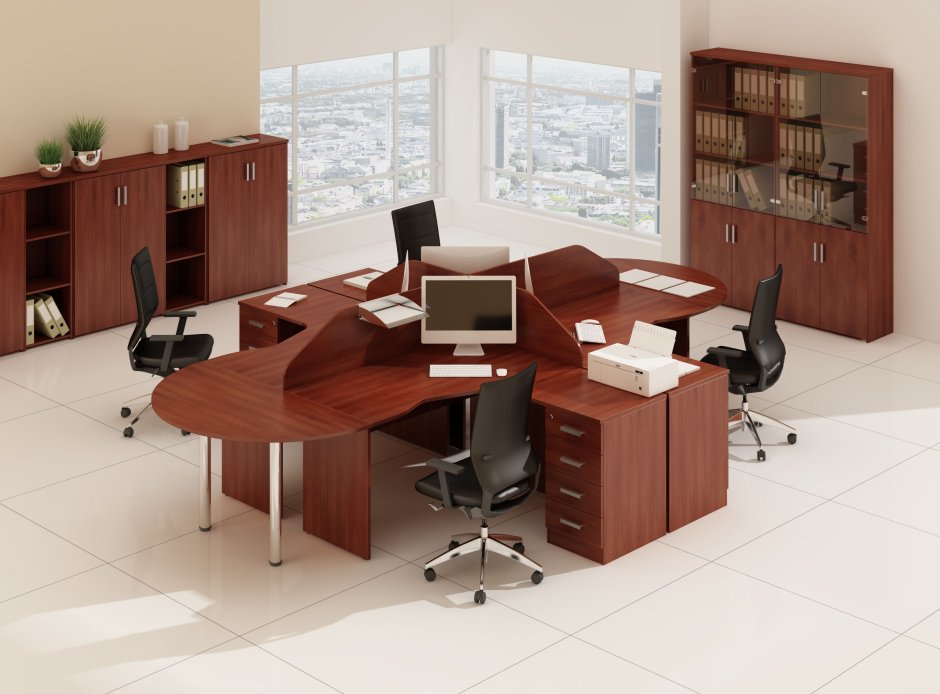 Мебель для персонала стиль АЛСАВ