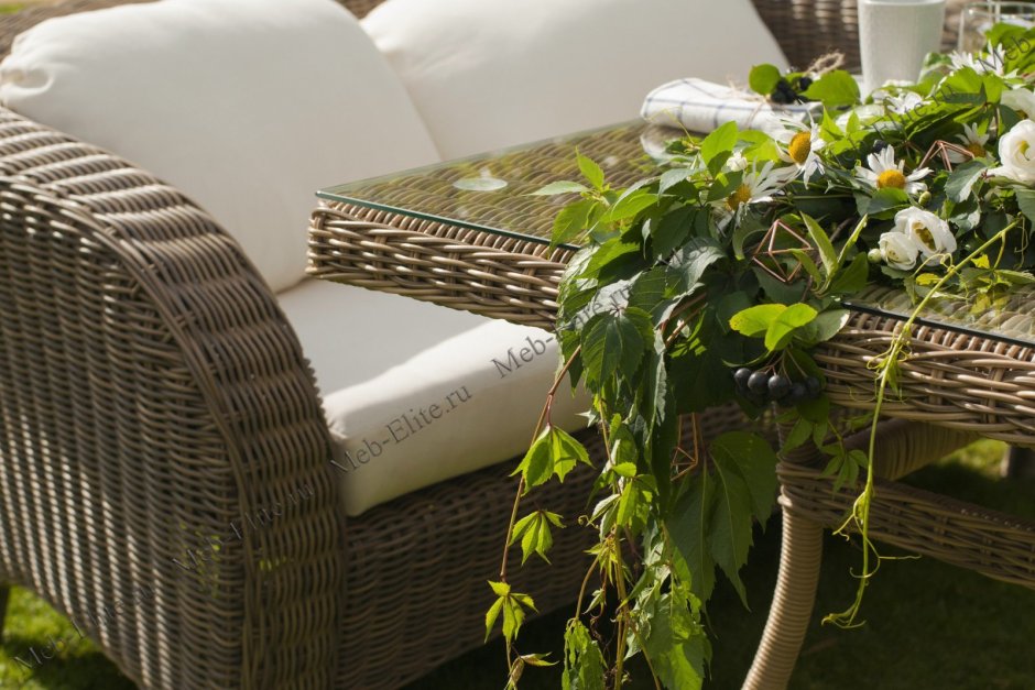 Мебель из сена