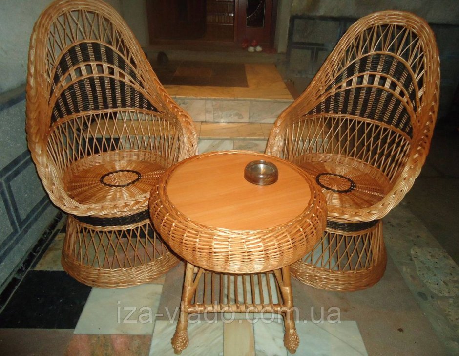 Лозоплетение мебель из лозы