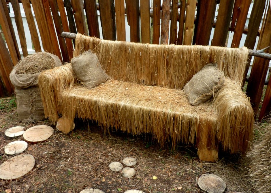 Мебель из ивовой лозы