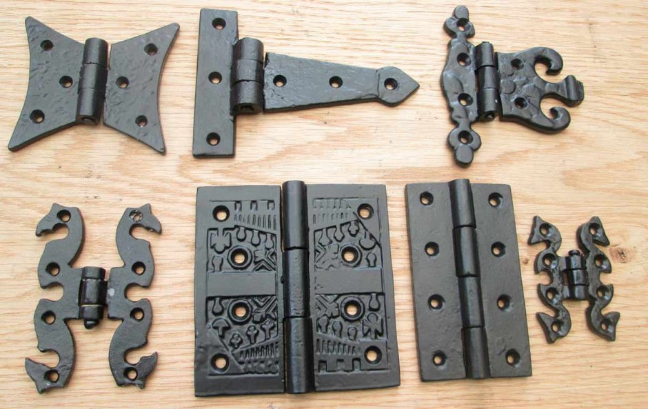 Петли дверные декоративные