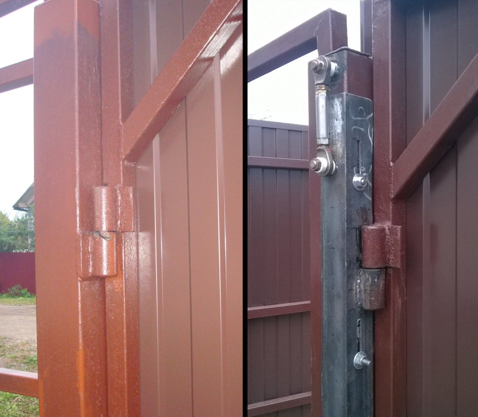 Петли для калитки Grand line