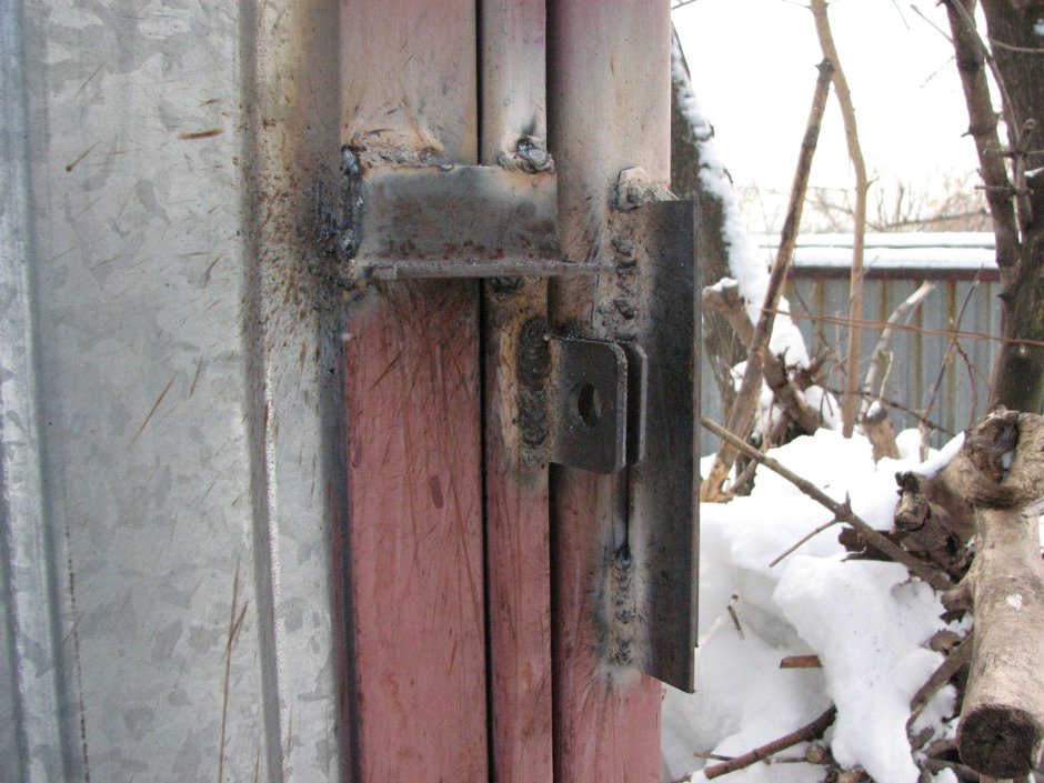 Гаражные петли для замка