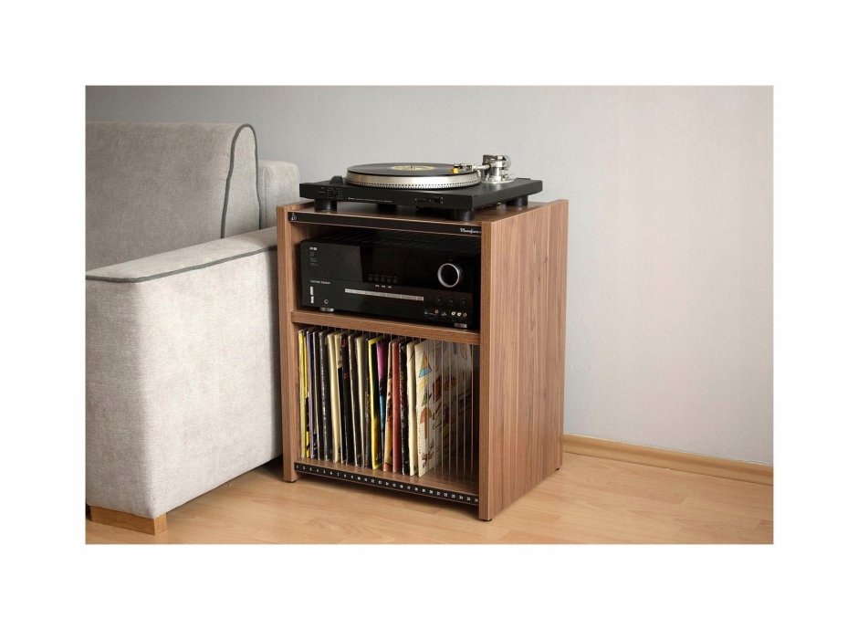 Тумба под проигрыватель виниловых пластинок