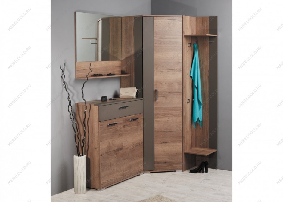 Прихожая Ханна дуб Галифакс табак