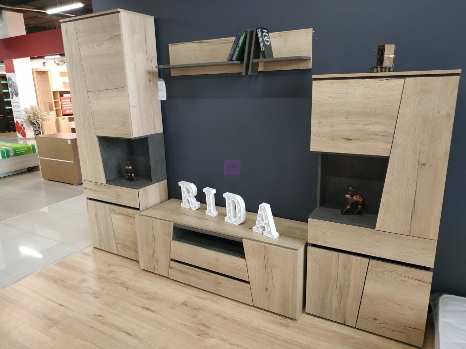 Гостиная Стреза дуб Галифакс натуральный