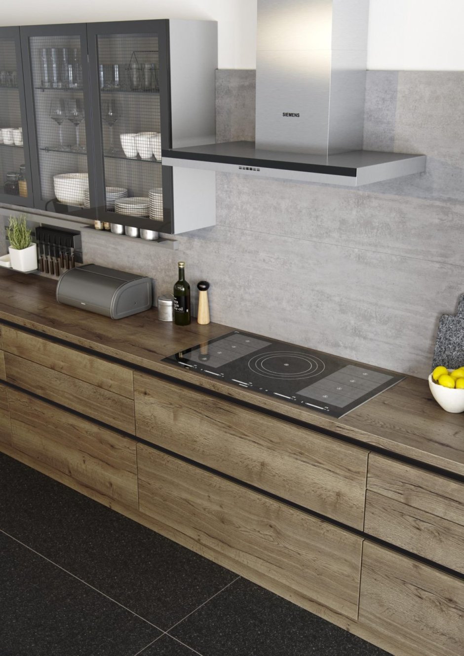 Дуб Галифакс табак Egger столешница