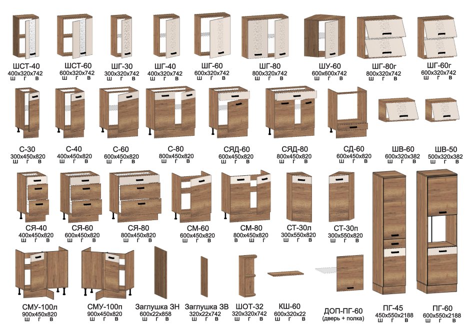 Кухня Адель фабрики СБК
