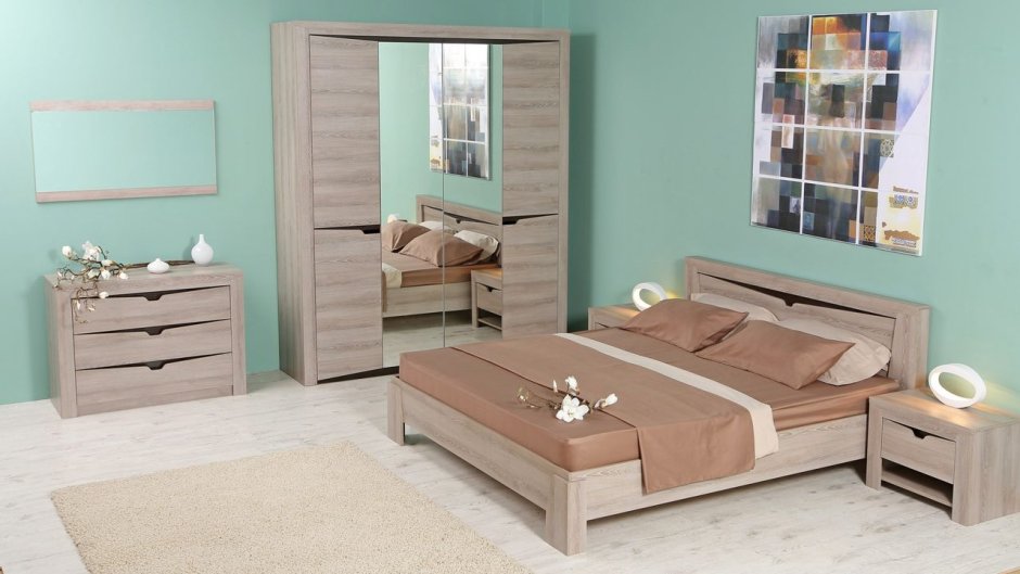 Спальня «Гарда» ясень Таормино