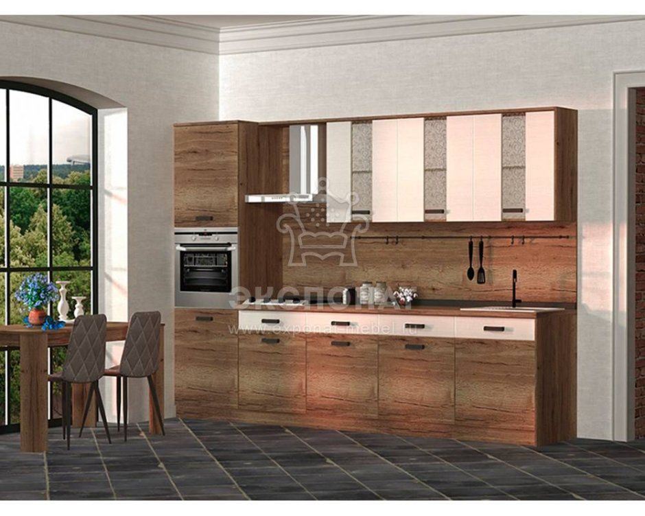 Кухня Адель СБК 3м