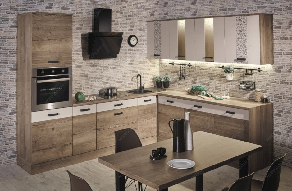 Кухня Сити дуб Галифакс