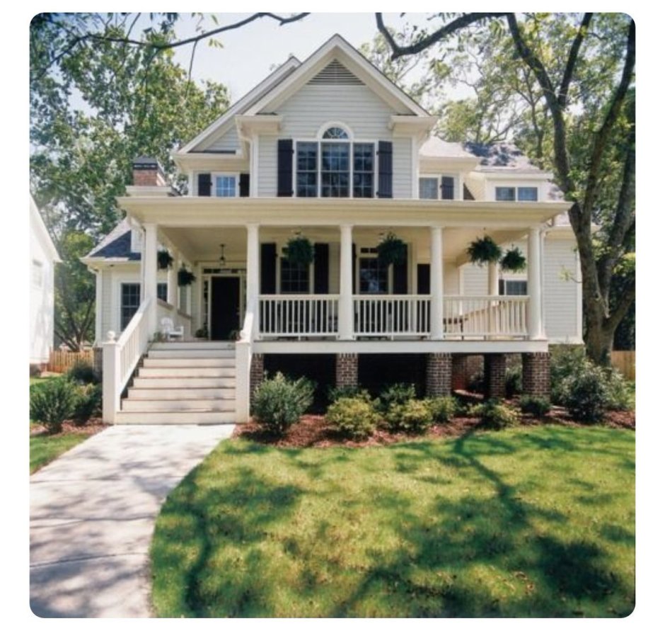 Дачный домик в американском стиле