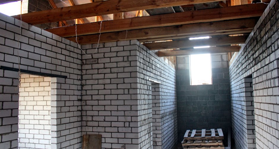 Гараж пристроенный к дому