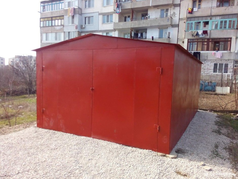 Гараж Железный разборный