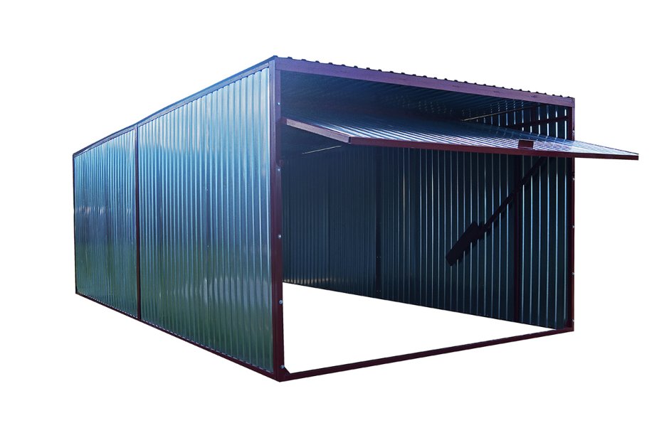 Сборный гараж для автомобиля Советский