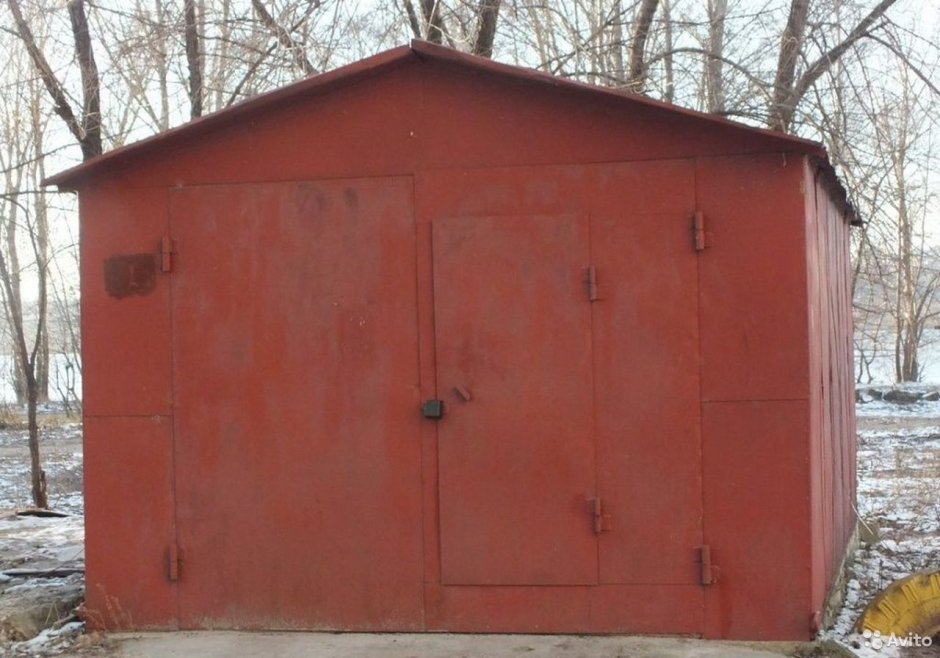 Металлический гараж 3на5.5