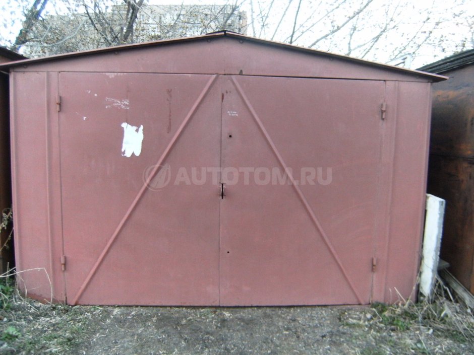 Гараж металлический разборный заводской 6*3 вес