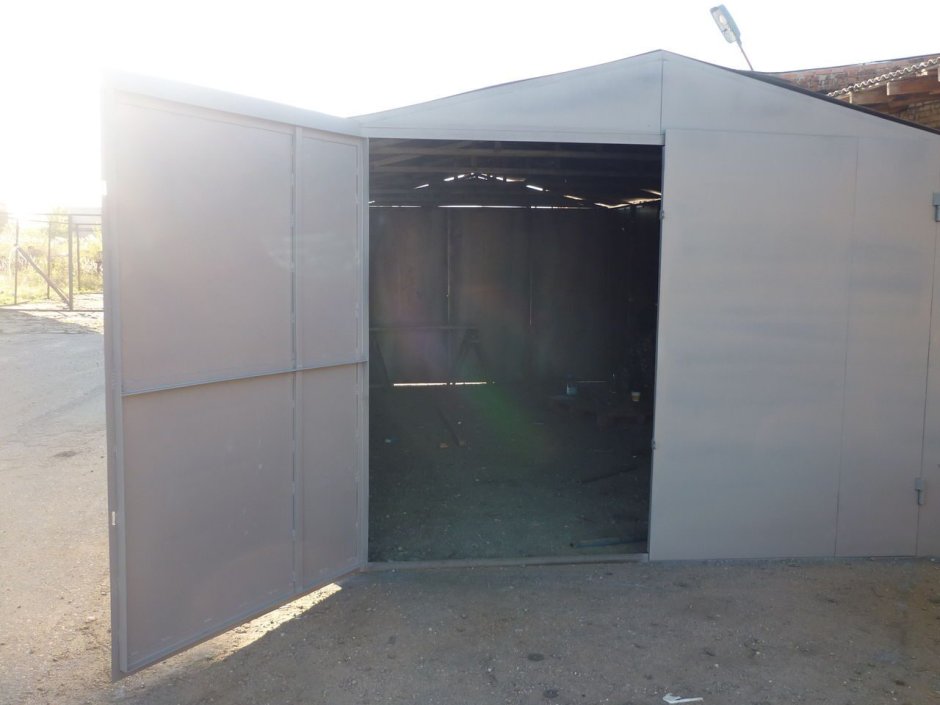 Гараж металлический разборный