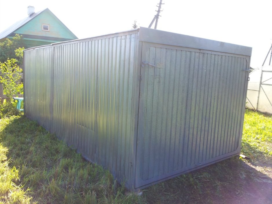 Гараж металлический