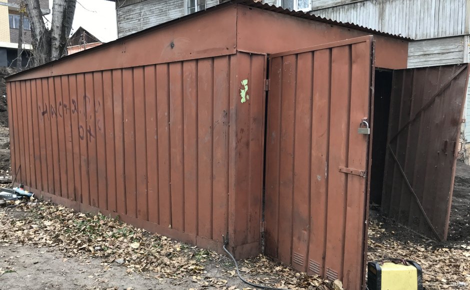 Гараж пенал Ракушка г4510