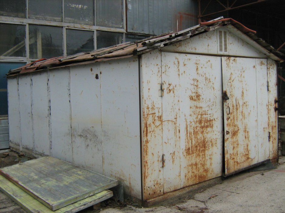 Гараж сборно-разборный металлический