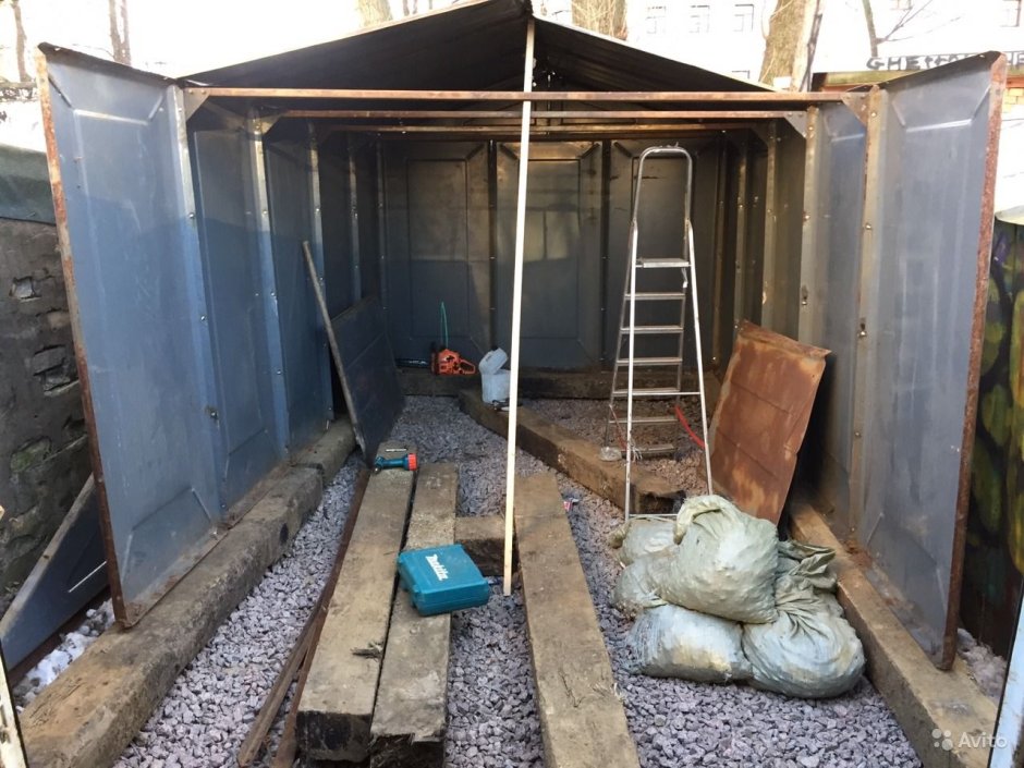 Металлический гараж сборный 6м 4м драйв2