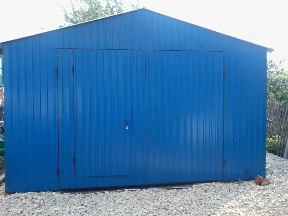 Гараж металлический