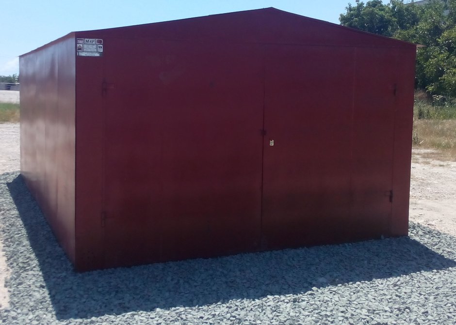Гараж металлический