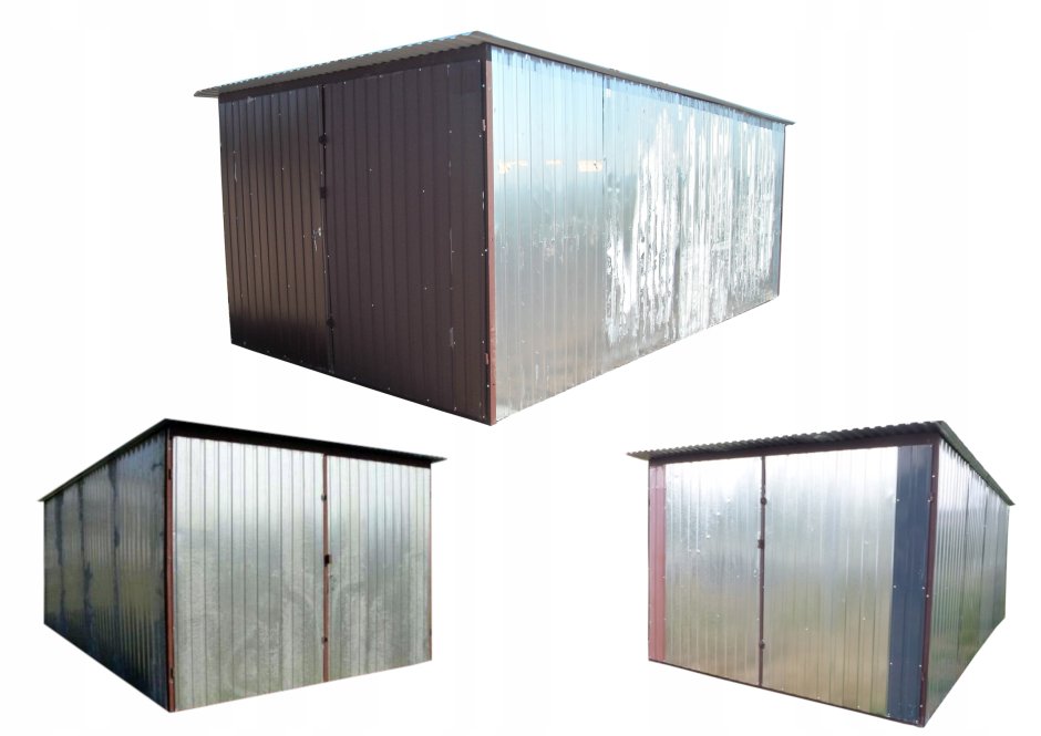 Разборный металлический гараж 3х6 Станкомаш