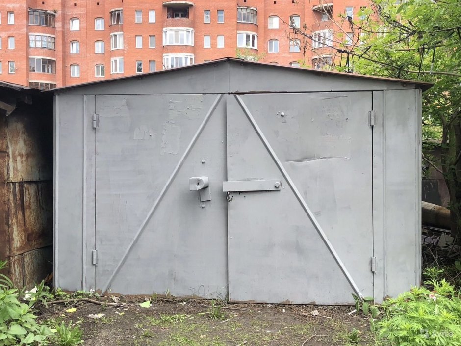 Гараж металлический