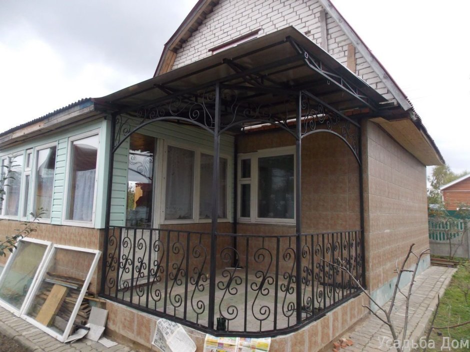 Алюминиевые навесы для террас