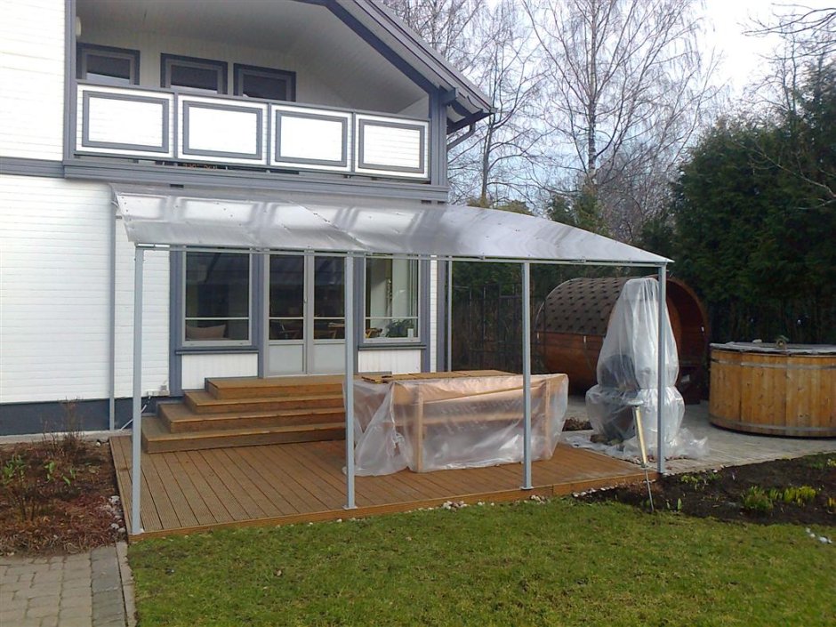 Остекление веранды PROVEDAL c640 раздвижка