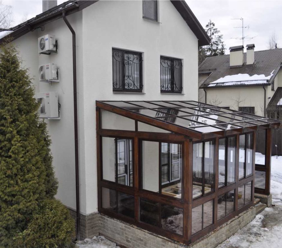 Терраса из металла