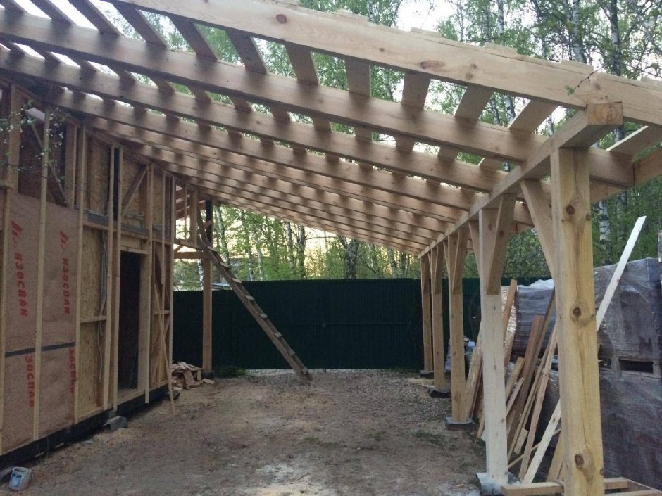 Баня из клееного бруса проекты с односкатной крышей