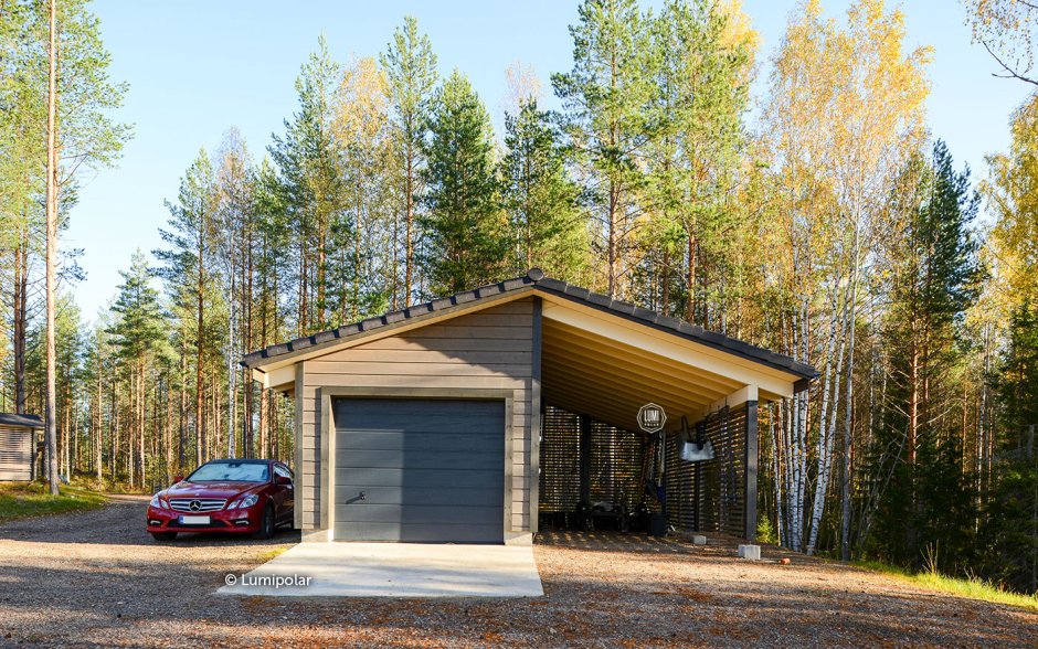 Чертеж гаража 4 на 6